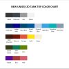 tank top color chart - Dragons Dogma Shop