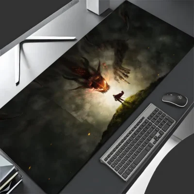 Dragon s Dogma 2 Mouse Pad Large Gaming Pad XXL Desk Mat Non Slip Double Sided 10 - Dragons Dogma Shop