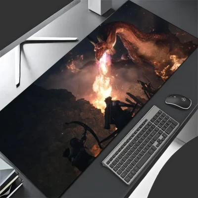 Dragon s Dogma 2 Mouse Pad Large Gaming Pad XXL Desk Mat Non Slip Double Sided 13 - Dragons Dogma Shop