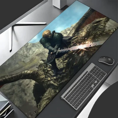 Dragon s Dogma 2 Mouse Pad Large Gaming Pad XXL Desk Mat Non Slip Double Sided 6 - Dragons Dogma Shop