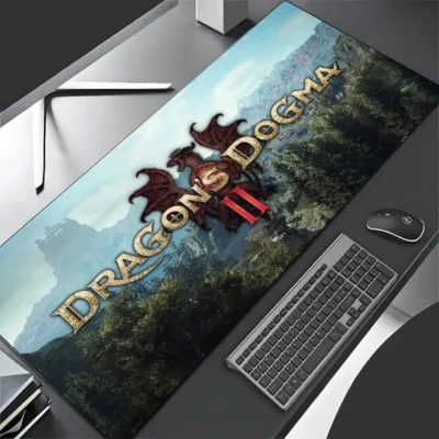 Dragon s Dogma 2 Mouse Pad Large Gaming Pad XXL Desk Mat Non Slip Double Sided 9 - Dragons Dogma Shop