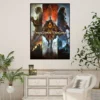 Game Dragons Dogma 2 Poster Small Prints Wall Painting Bedroom Living Room Wall Sticker Office 1 - Dragons Dogma Shop