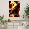 Game Dragons Dogma 2 Poster Small Prints Wall Painting Bedroom Living Room Wall Sticker Office 6 - Dragons Dogma Shop