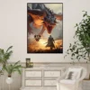 Game Dragons Dogma 2 Poster Small Prints Wall Painting Bedroom Living Room Wall Sticker Office 8 - Dragons Dogma Shop