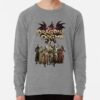 ssrcolightweight sweatshirtmensheather grey lightweight raglan sweatshirtfrontsquare productx1000 bgf8f8f8 - Dragons Dogma Shop